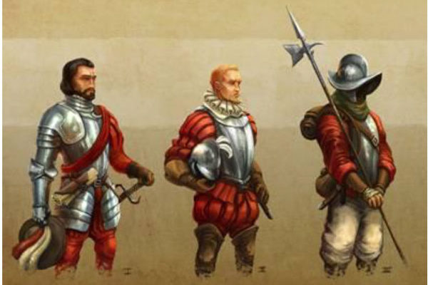 16th century conquistador “Gold, Glory, and God Conquistadors in La
